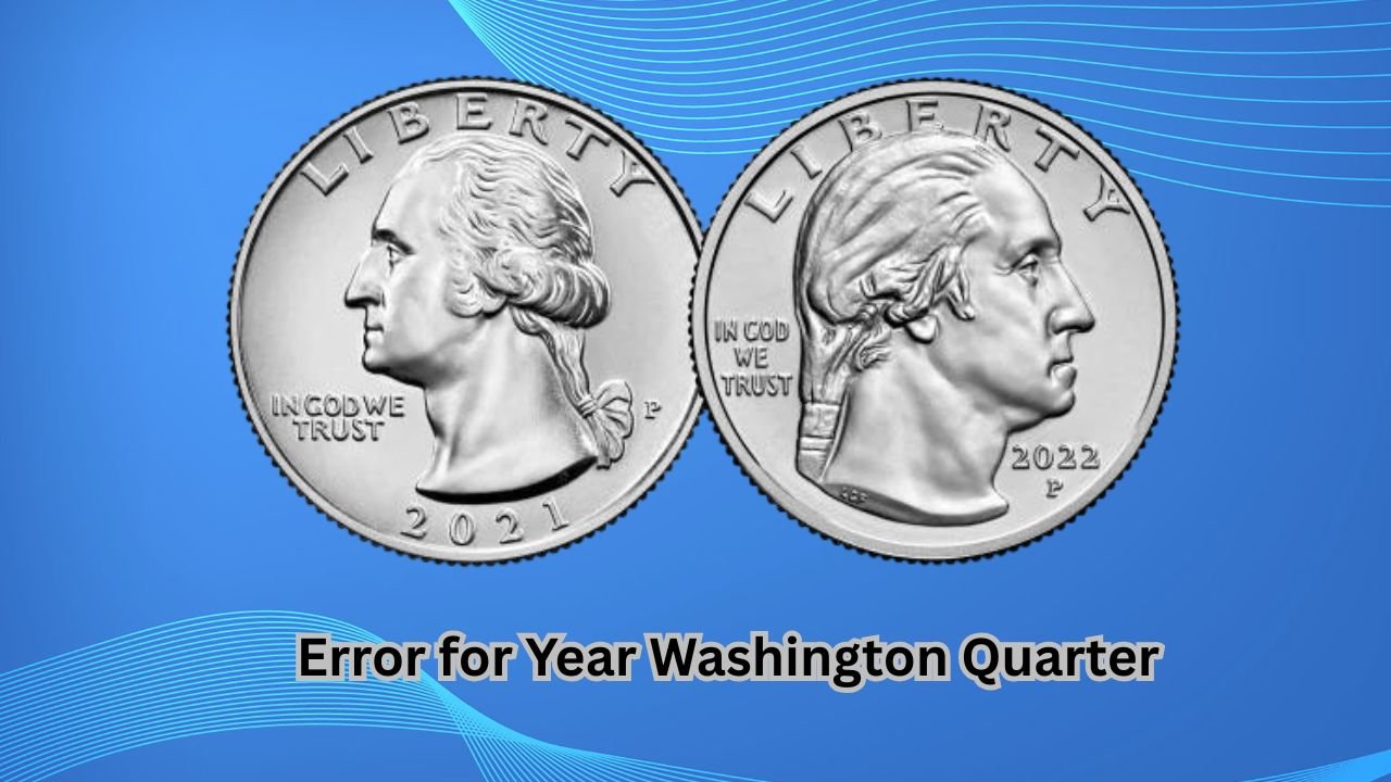 Error for Year Washington Quarter 