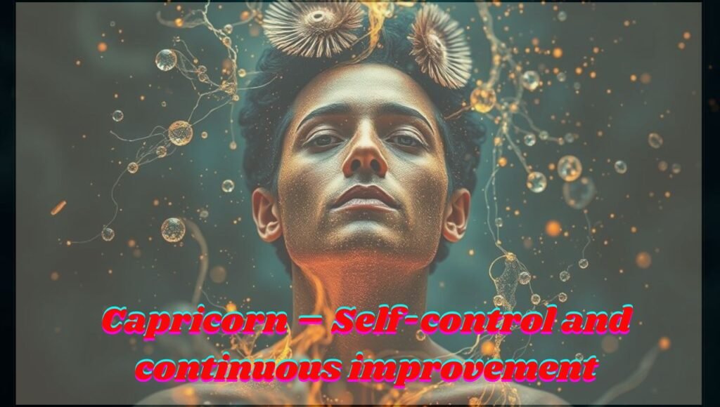 Capricorn – Self-control and continuous improvement