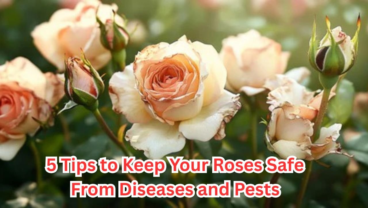 5 Tips to Keep Your Roses Safe From Diseases and Pests